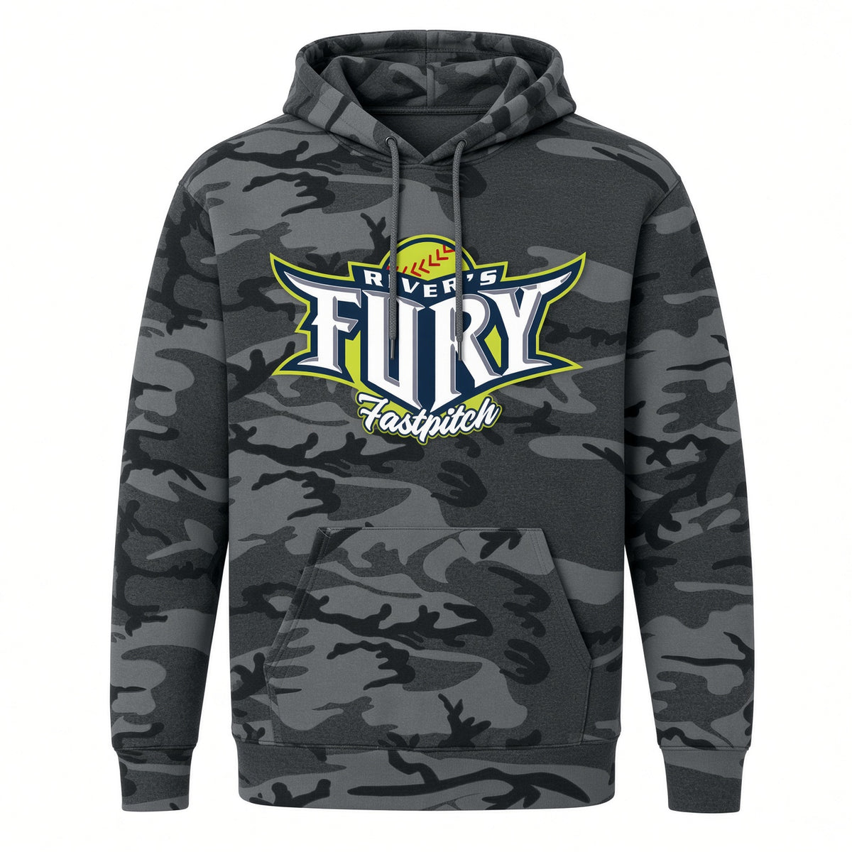AC River's Fury Camo Pullover Hoodie