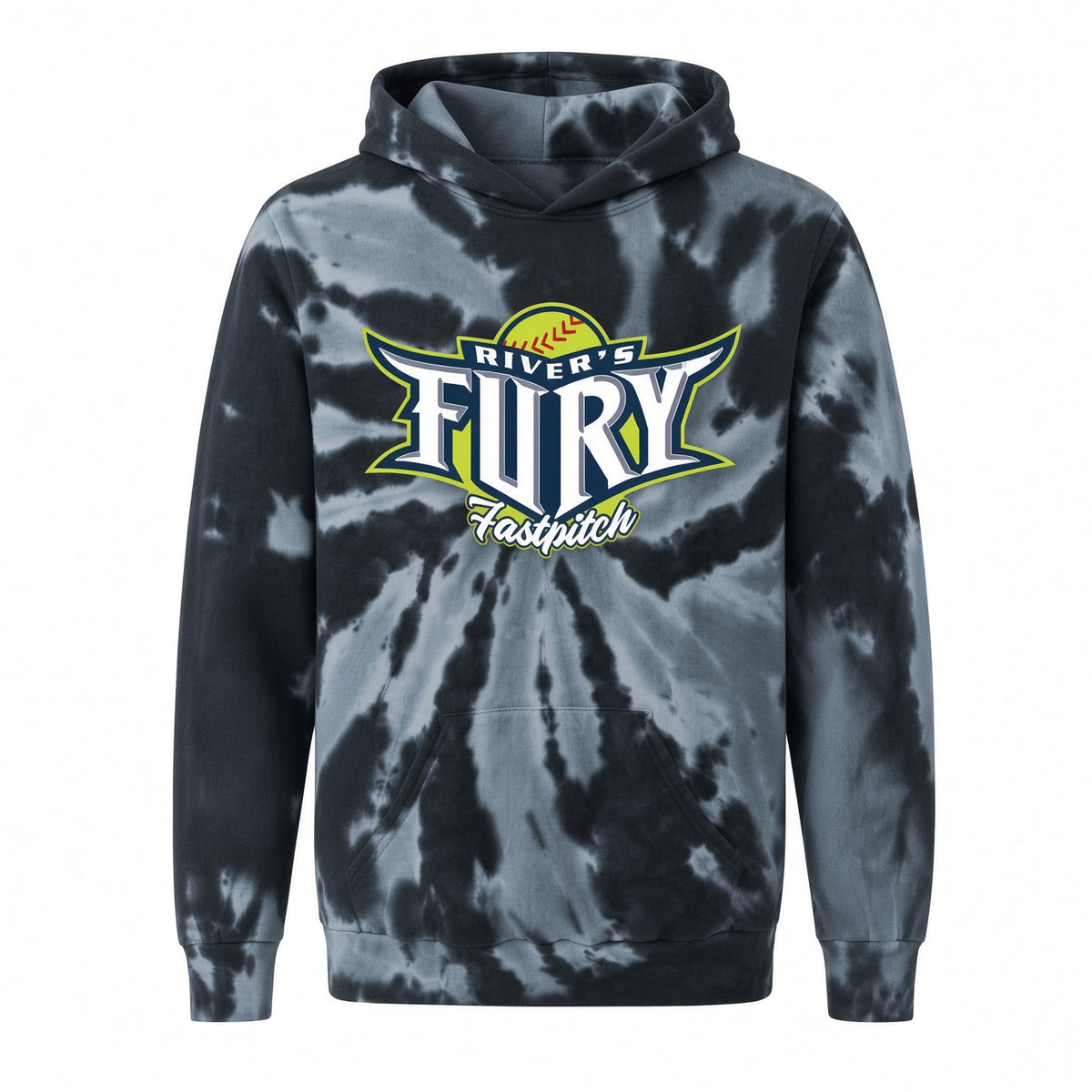 AC River's Fury Youth Tie-Dye Hoodie