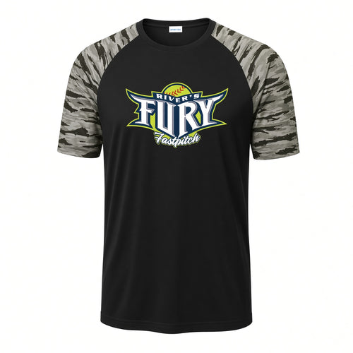AC River's Fury Drift Camo Colorblock Tee