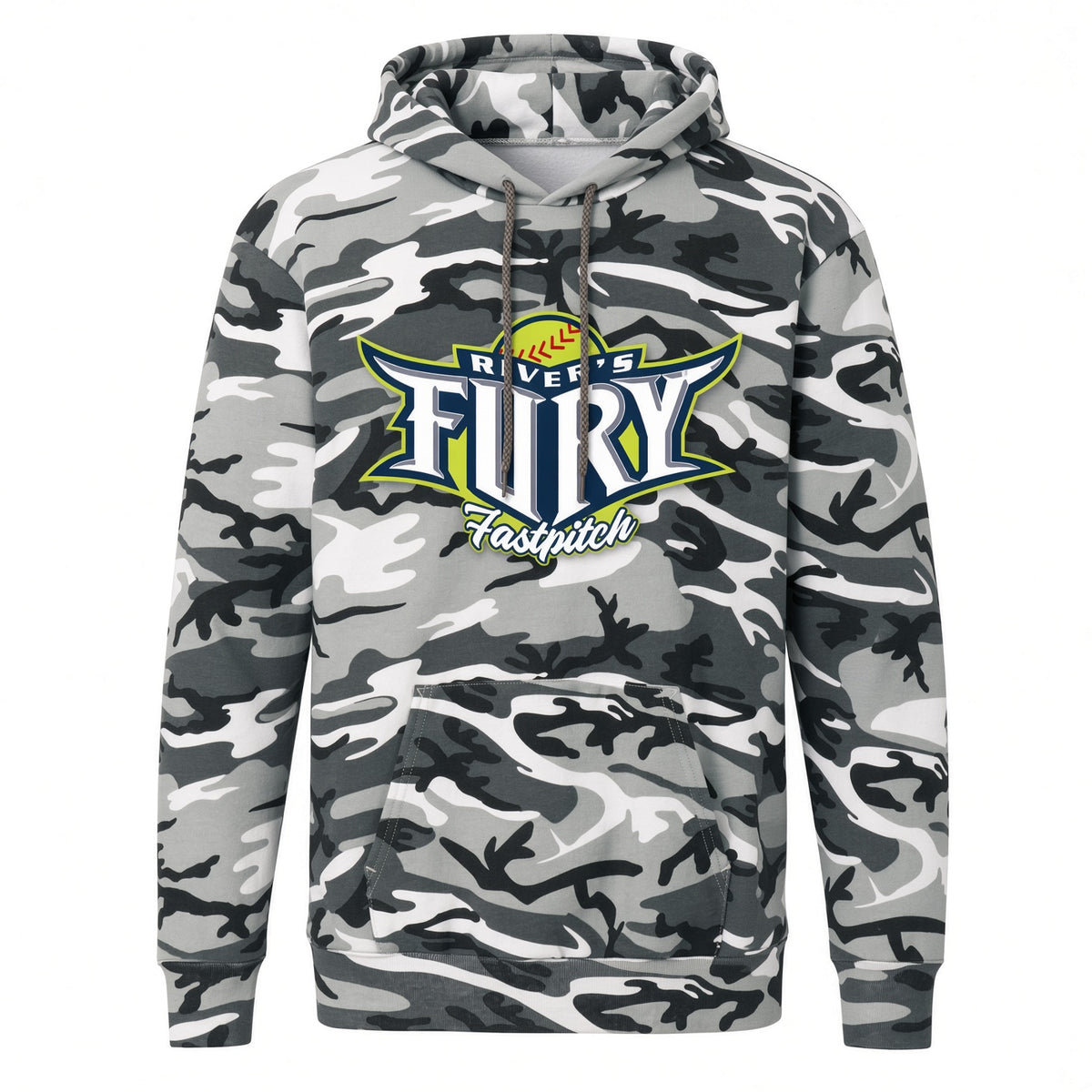 AC River's Fury Camo Pullover Hoodie