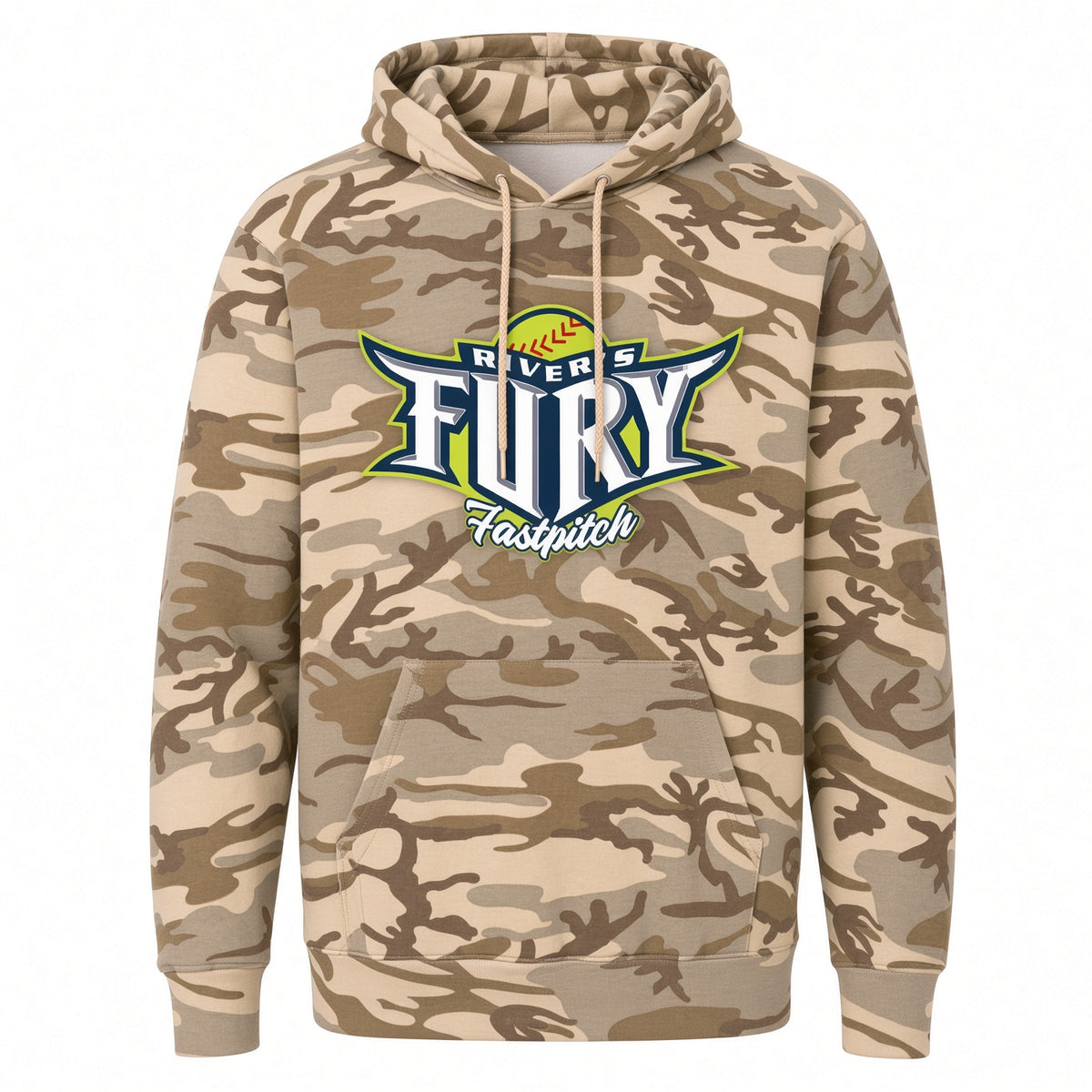 AC River's Fury Camo Pullover Hoodie