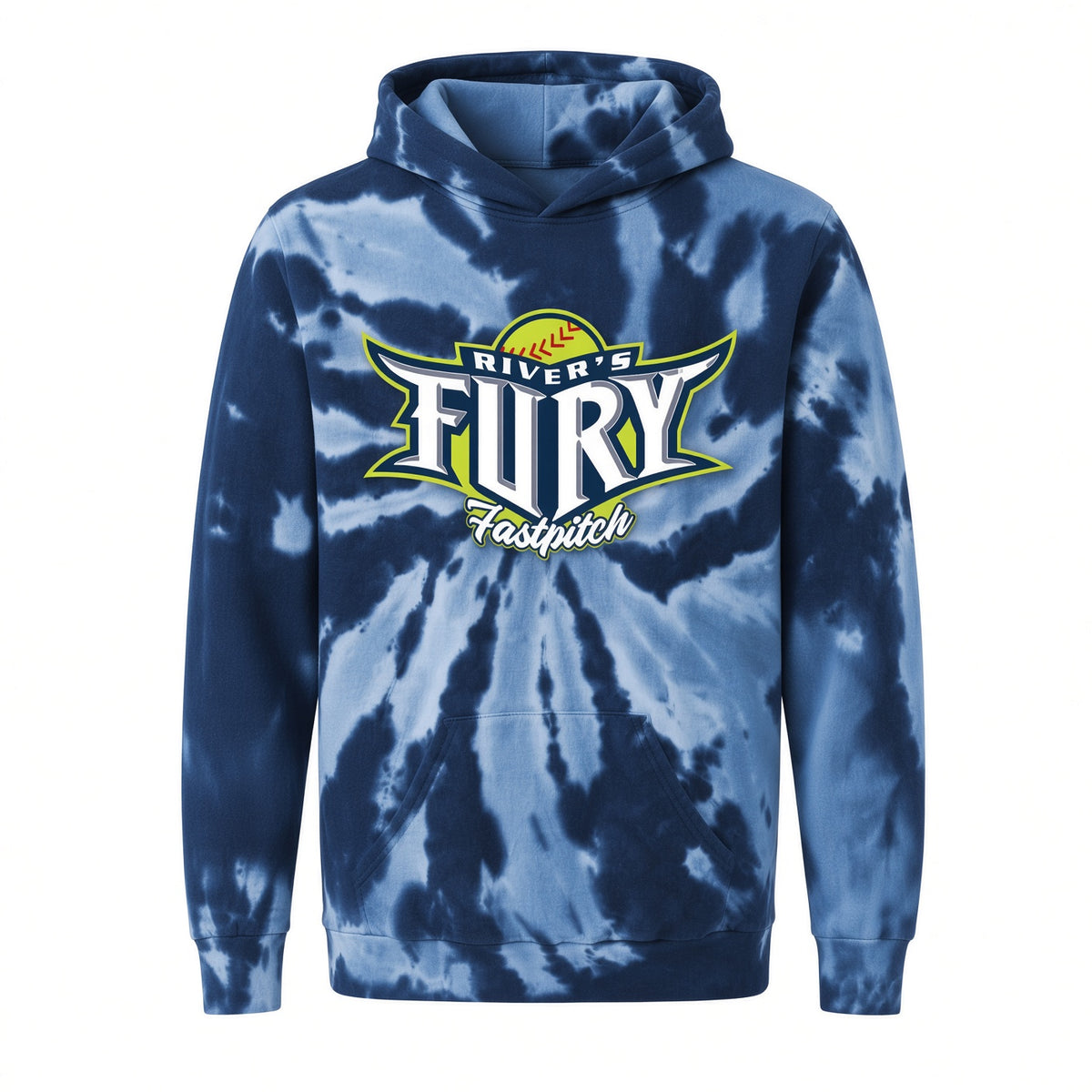 AC River's Fury Youth Tie-Dye Hoodie