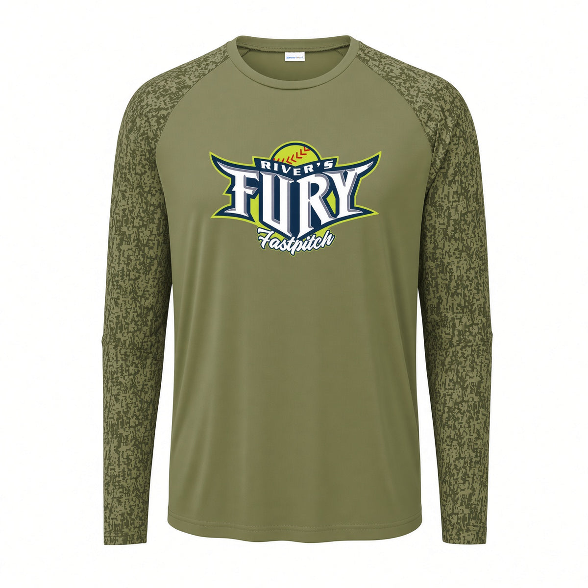 AC River's Fury Long Sleeve Digi Camo Tee