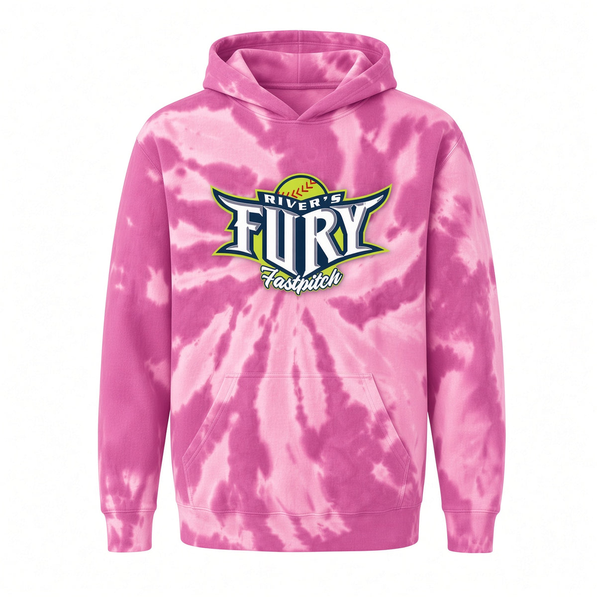 AC River's Fury Youth Tie-Dye Hoodie