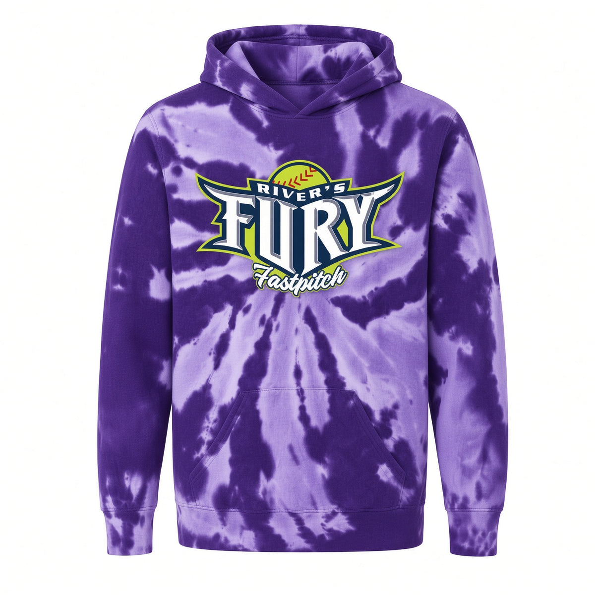 AC River's Fury Youth Tie-Dye Hoodie