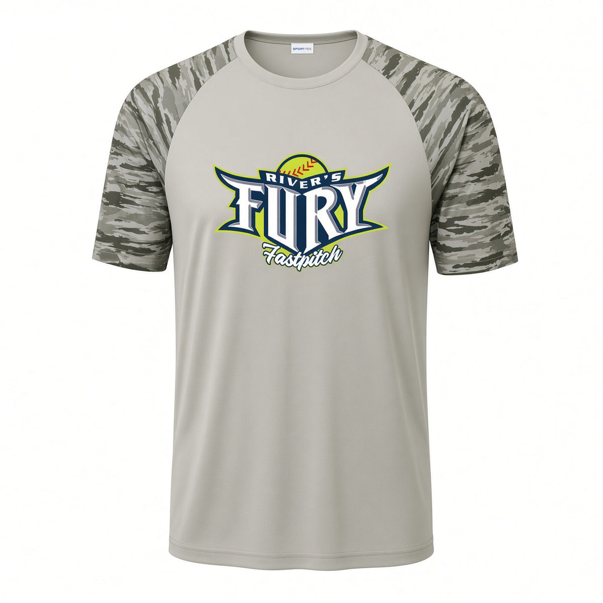 AC River's Fury Drift Camo Colorblock Tee