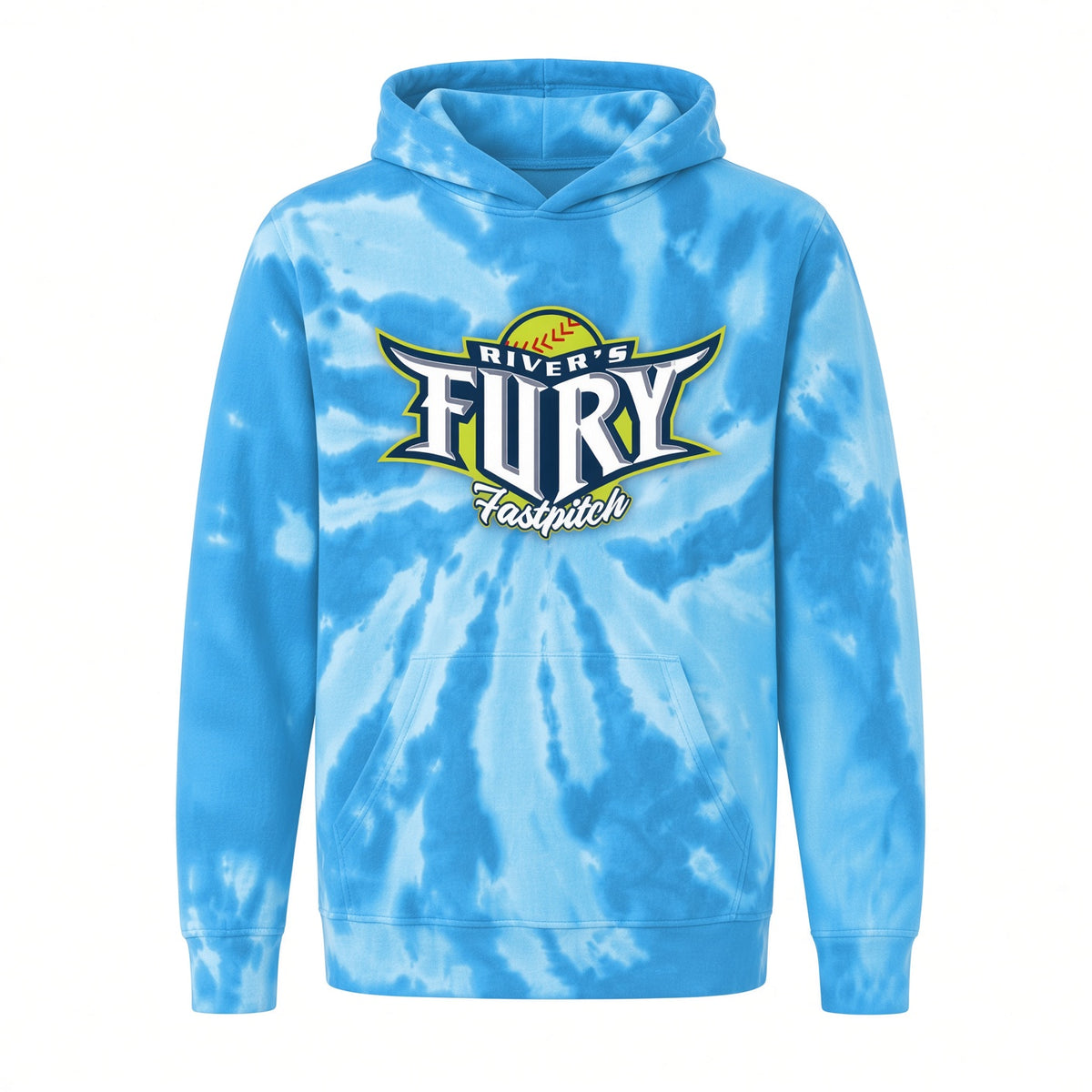 AC River's Fury Youth Tie-Dye Hoodie