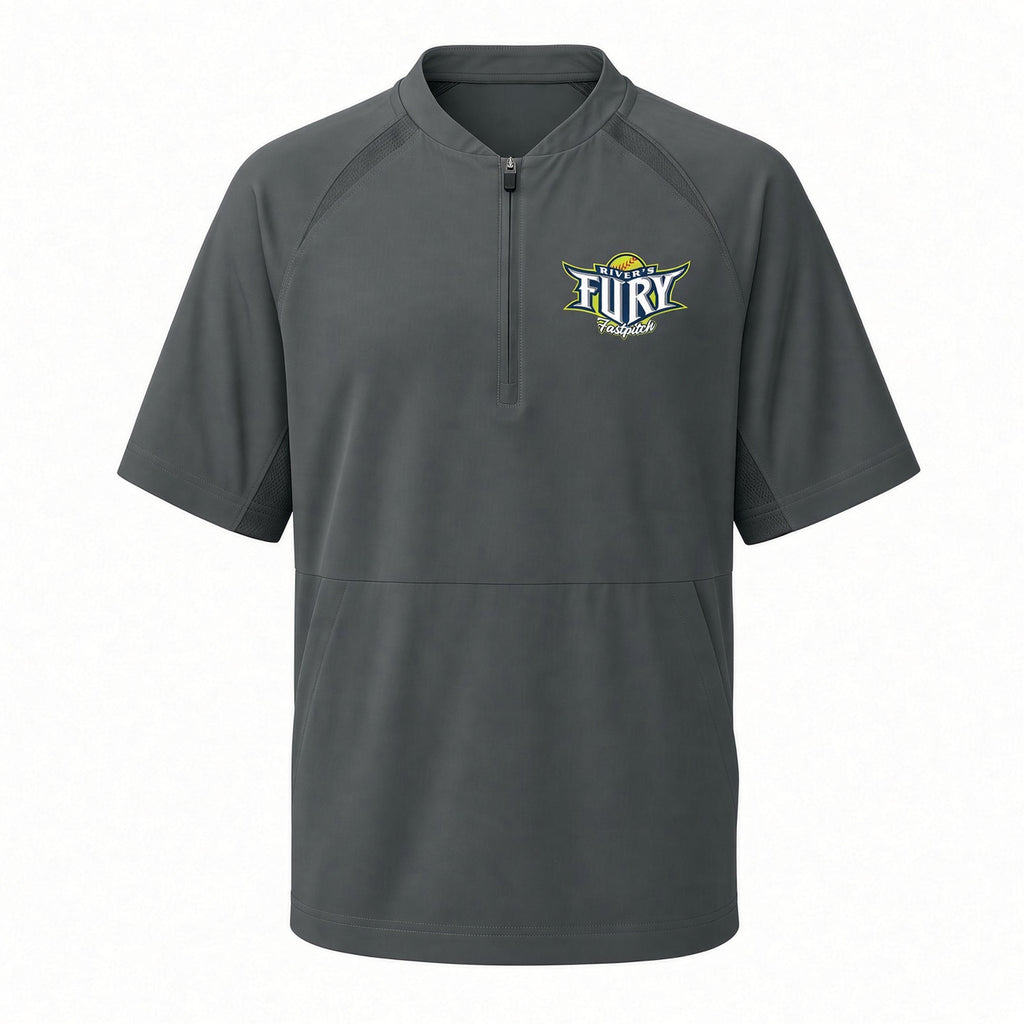 Youth Half-Zip Short Sleeve Jacket