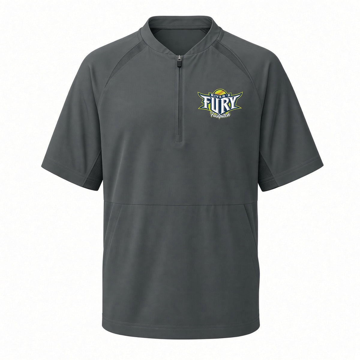 Youth Half-Zip Short Sleeve Jacket