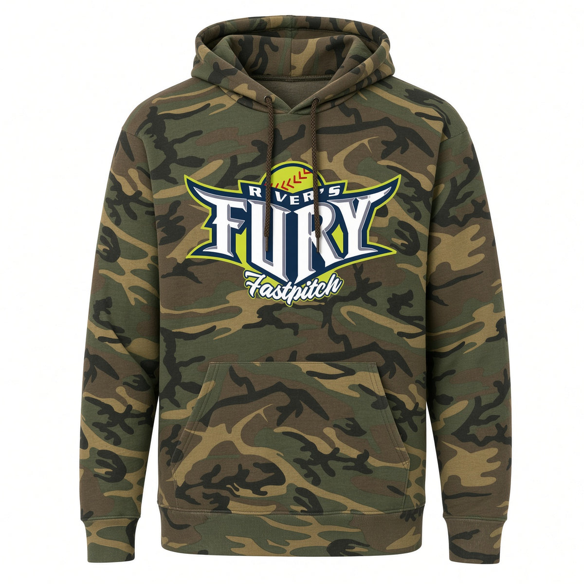 AC River's Fury Camo Pullover Hoodie