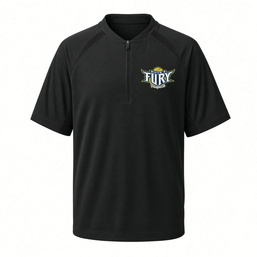 Youth Half-Zip Short Sleeve Jacket