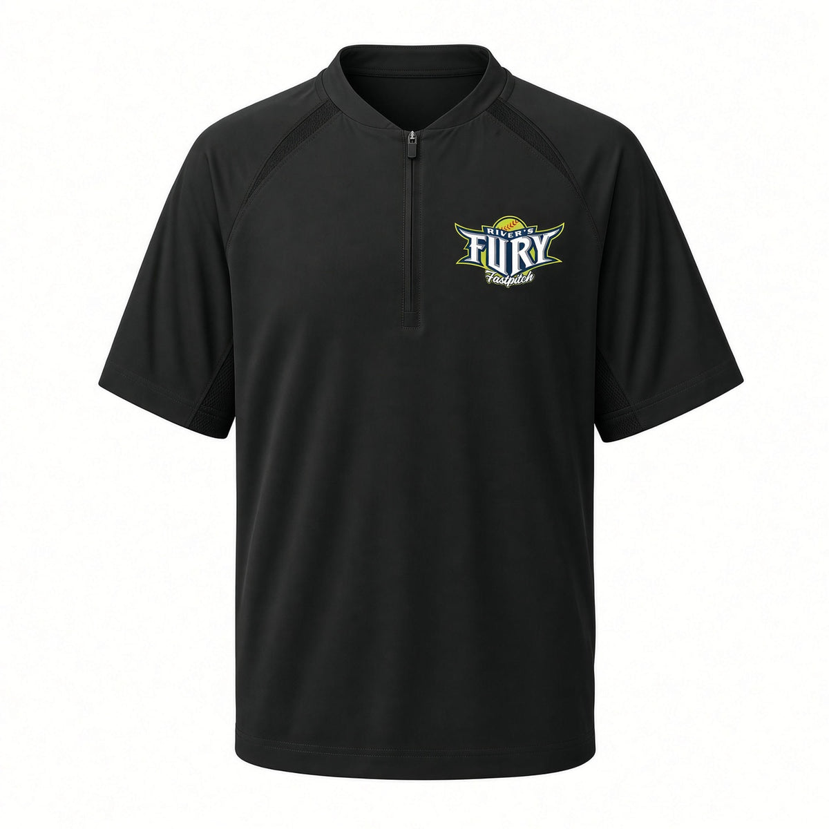 Youth Half-Zip Short Sleeve Jacket