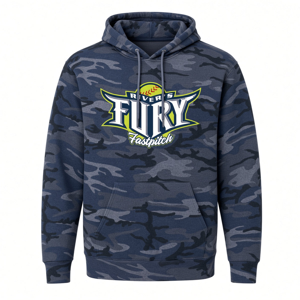 AC River's Fury Camo Pullover Hoodie